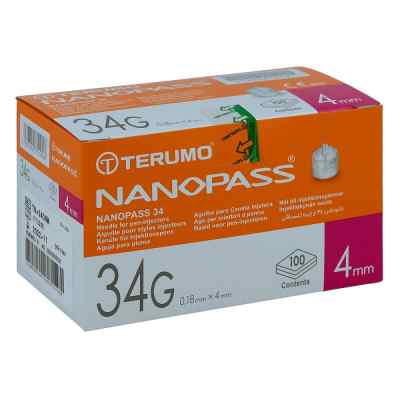 Terumo Nanopass 34 Kanuele 100 szt. od MeDiTa-Diabetes GmbH PZN 09771265