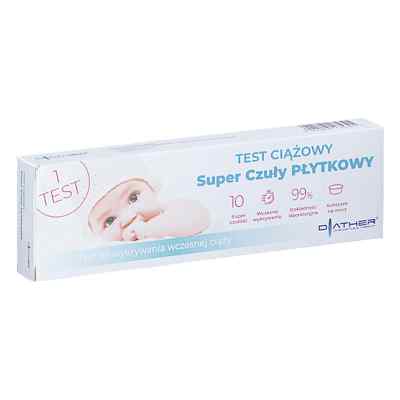 Test ciążowy płytkowy super czuły 1  od  PZN 08305312