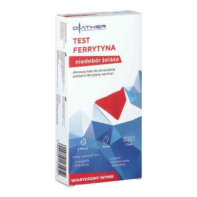 Test Ferrytyna niedobór żelaza 1  od HANGZHOU ALLTEST BIOTECH CO.,LTD. PZN 08303182