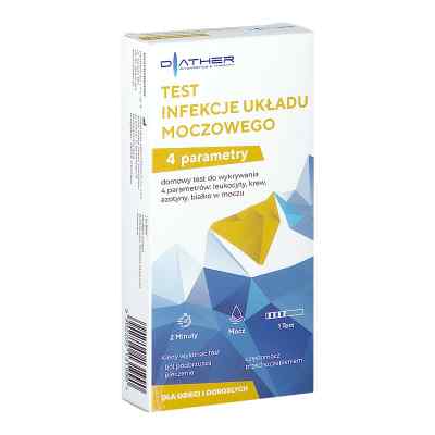 Test Infekcje układu moczowego 4 parametry 1  od HANGZHOU ALLTEST BIOTECH CO.,LTD. PZN 08303181