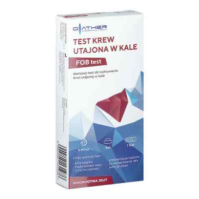 Test Krew utajona w kale 1  od HANGZHOU ALLTEST BIOTECH CO.,LTD. PZN 08303185