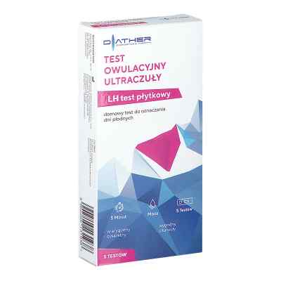 Test Owulacyjny LH FLH-U102H 5  od HANGZHOU ALLTEST BIOTECH CO.,LTD. PZN 08303190