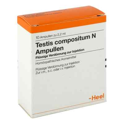 Testis Compositum N, ampułki 2,2 ml 10 szt. od Biologische Heilmittel Heel GmbH PZN 01676082