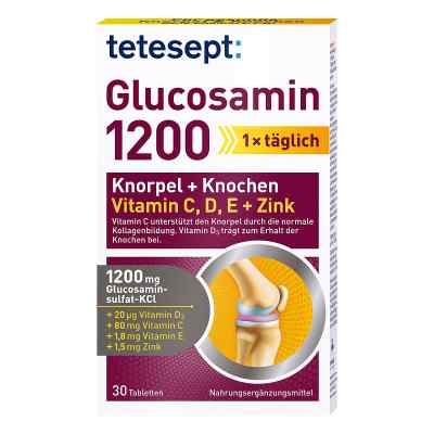 Tetesept Glucosamin 1200 tabletki powlekane 30 szt. od Merz Consumer Care GmbH PZN 16785339