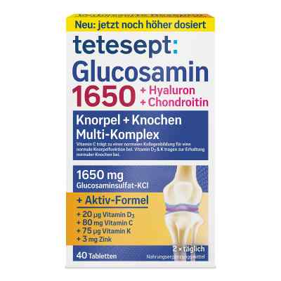Tetesept Glucosamin 1650 tabletki powlekane