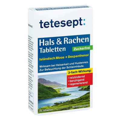 Tetesept Hals & Rachen tabletki bez cukru 20 szt. od Merz Consumer Care GmbH PZN 11349591