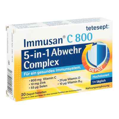 Tetesept Immusan C8 00 5in1 Abwehr Complex Tabletten  20 szt. od Merz Consumer Care GmbH PZN 16700521