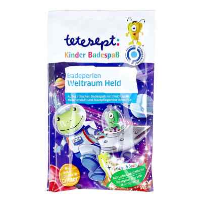 Tetesept Kinder Badespass Badeperlen Weltraum Held 60 g od Merz Consumer Care GmbH PZN 13882817