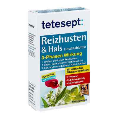 Tetesept Reizhusten & Hals Lutschtabletten 20 szt. od Merz Consumer Care GmbH PZN 11089747