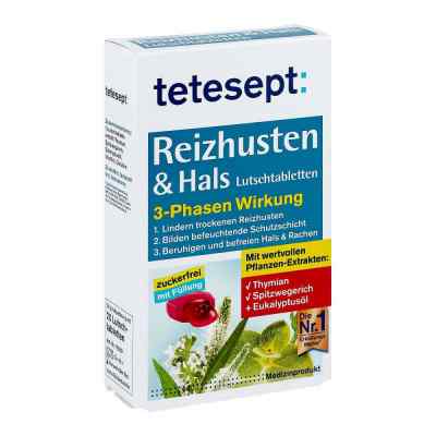Tetesept Reizhusten & Hals Lutschtabletten 20 szt. od Merz Consumer Care GmbH PZN 11089747
