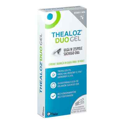 Thealoz Duo Gel żel do oczu nawilżający 30  od LABORATOIRES THEA PZN 08303240