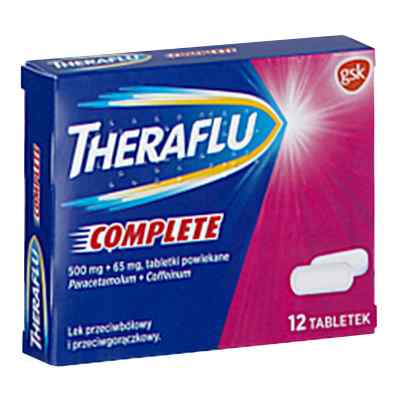 Theraflu Complete tabletki 12  od GLAXOSMITHKLINE DUNGARVAN LTD. PZN 08304960