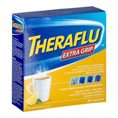 Theraflu ExtraGRIP saszetki 10  od NOVARTIS CONSUMER HEALTH GMBH PZN 08300559