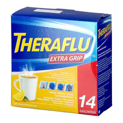 Theraflu ExtraGrip saszetki 14  od NOVARTIS CONSUMER HEALTH GMBH PZN 08300280