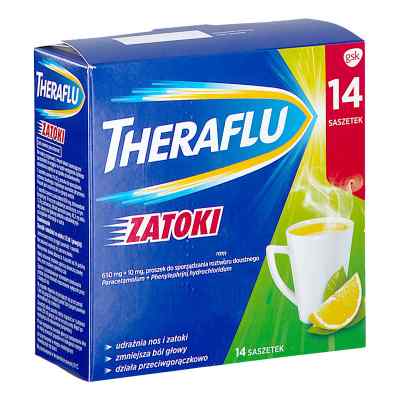 Theraflu Zatoki saszetki 14  od NOVARTIS CONSUMER HEALTH GMBH PZN 08301856