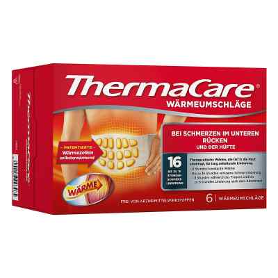 Thermacare przeciwbólowe okłady na plecy (S-XL) 6 szt. od Angelini Pharma Deutschland GmbH PZN 10079250