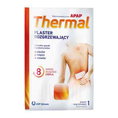 THERMAL Plaster rozgrzewający rekomendowany przez APAP 1  od KOBAYASHI HEALTHCARE EUROPE LTD. PZN 08302868