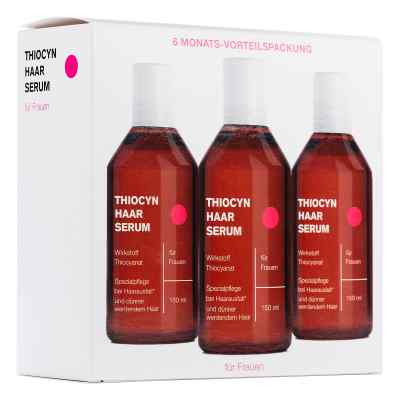 Thiocyn Haarserum Frauen Vorteilspackung Vegan 3X150 ml od Thiocyn GmbH PZN 19337311