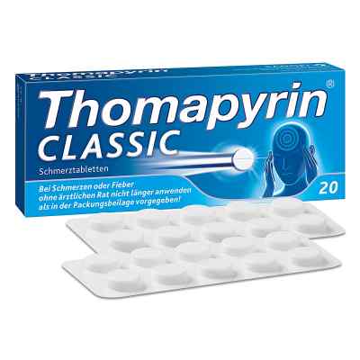 Thomapyrin Classic tabletki przeciwbólowe 20 szt. od A. Nattermann & Cie GmbH PZN 03046735