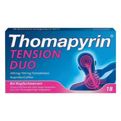 Thomapyrin Tension Duo 400 mg/100 mg tabletki powlekane