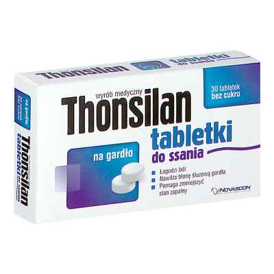 Thonsilan tabletki do ssania 30  od NOVASCON PHARMACEUTICALS SP. Z O PZN 08303179