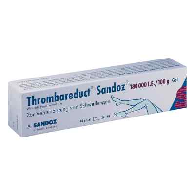 Thrombareduct Sandoz 180 000 I.e. żel 40 g od Hexal AG PZN 00858384