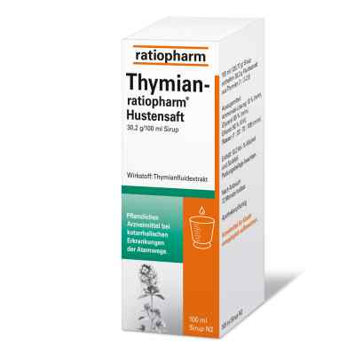 Thymian Ratiopharm Hustensaft 100 ml od ratiopharm GmbH PZN 07632499