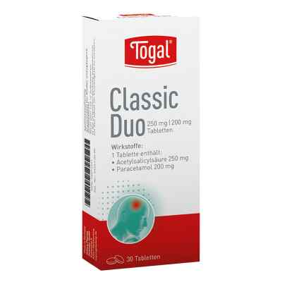 Togal Classic Duo tabletki 30 szt. od Kyberg Pharma Vertriebs GmbH PZN 09071071