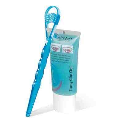 Tong Clin Set zestaw do czyszczenia języka 1 szt. od Megadent Deflogrip Gerhard Reeg PZN 03150148