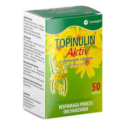 Topinulin Aktiv tabletki 50  od  PZN 08304747