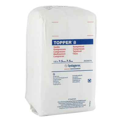 Topper 8 Kompr. unsteril 7,5x7,5cm
