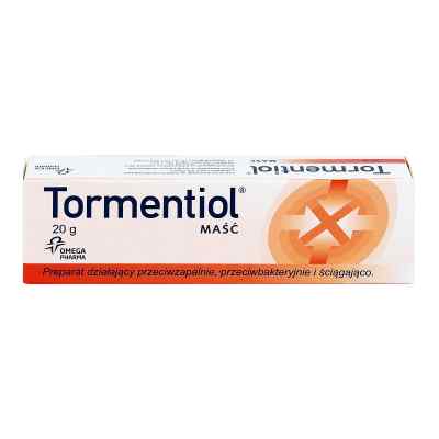 Tormentiol maść 20 g od GLAXOSMITHKLINE PHARMACEUTICALS  PZN 08300207