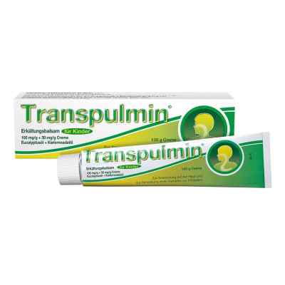 Transpulmin Erkaeltungsbalsam dla dzieci 100 g od Mylan Healthcare GmbH PZN 00707490