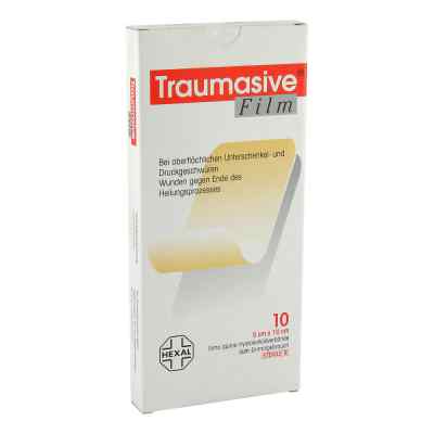 Traumasive Film 5x10cm Hydrokolloid-verband 10 szt. od Hexal AG PZN 01796969