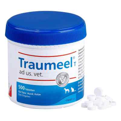 Traumeel T tabletki weterynaryjne 500 szt. od Biologische Heilmittel Heel GmbH PZN 04055647