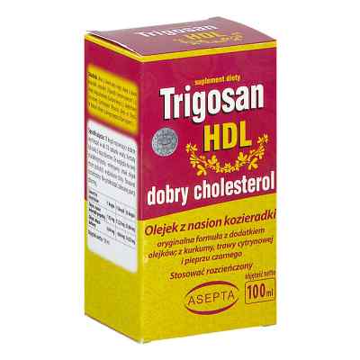 Trigosan HDL krople 100 ml od  PZN 08304393