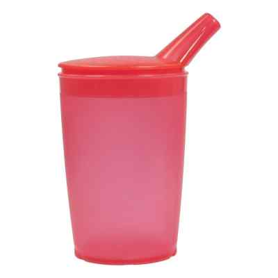 Trinkbecher-set Standard rot mit Deck.f.Tee und Brei