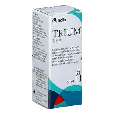 TRIUM free krople 10 ml od FIDIA FARMACEUTICI SPA PZN 08304427