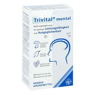 Trivital mental kapsułki 56 szt. od Hennig Arzneimittel GmbH & Co. K PZN 10399463