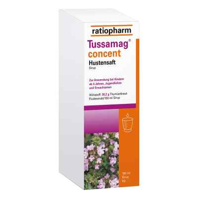 Tussamag Concent Hustensaft 30,2 G/100 Ml Sirup 100 ml od ratiopharm GmbH PZN 18106667