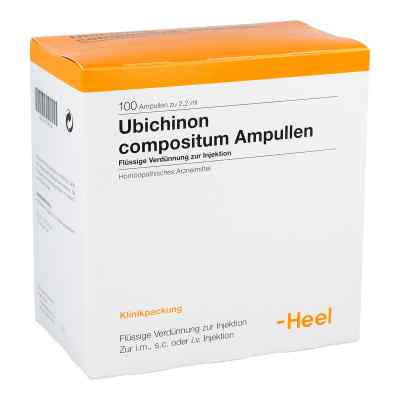 Ubichinon compositum ampułki 100 szt. od Biologische Heilmittel Heel GmbH PZN 04314304
