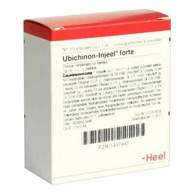 Ubichinon Injeel forte ampułki 10 szt. od Biologische Heilmittel Heel GmbH PZN 01497445