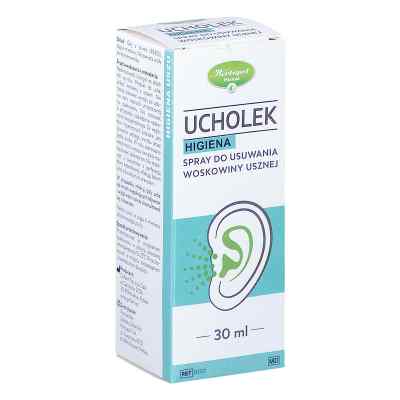 Ucholek Higiena Spray do usuwania woskowiny usznej
