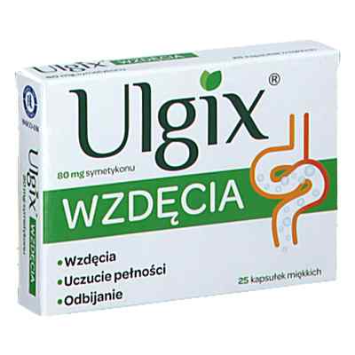 Ulgix Wzdęcia kapsułki miękkie 25  od  PZN 08304174