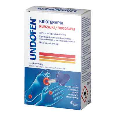 Undofen Krioterapia aerozol na kurzajki i brodawki 50 ml od OMEGA TEKNIKA PZN 08300306