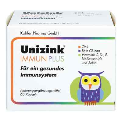 Unizink Immun Plus kapsułki 1X60 szt. od Köhler Pharma GmbH PZN 05489336