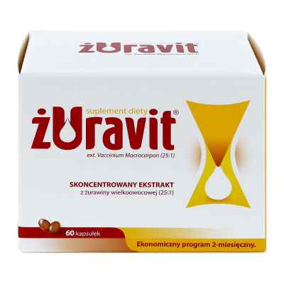 Żuravit kapsułki 60 od ZAKŁADY FARMACEUTYCZNE POLPHARMA S.A. PZN 08300575