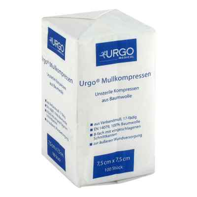 Urgo Mullkompressen 7,5x7,5cm unsteril