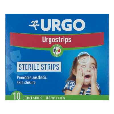 Urgostrips Paski do zamykania ran skórnych sterylne samoprzylepn
