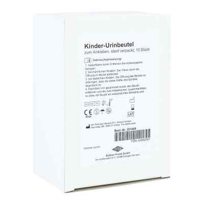 Urin Auffangbtl. Kind 201449 10 szt. od Büttner-Frank GmbH PZN 04592687